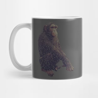 Chimpanzee Info Graphic Mug